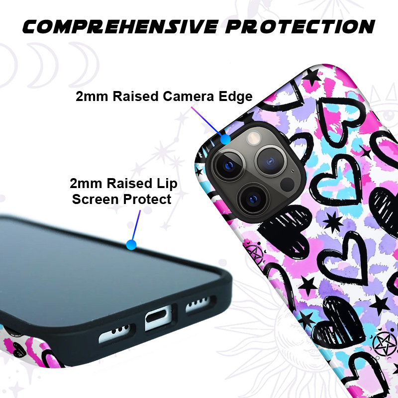 Purplehecate Heartful Magic Phone Case