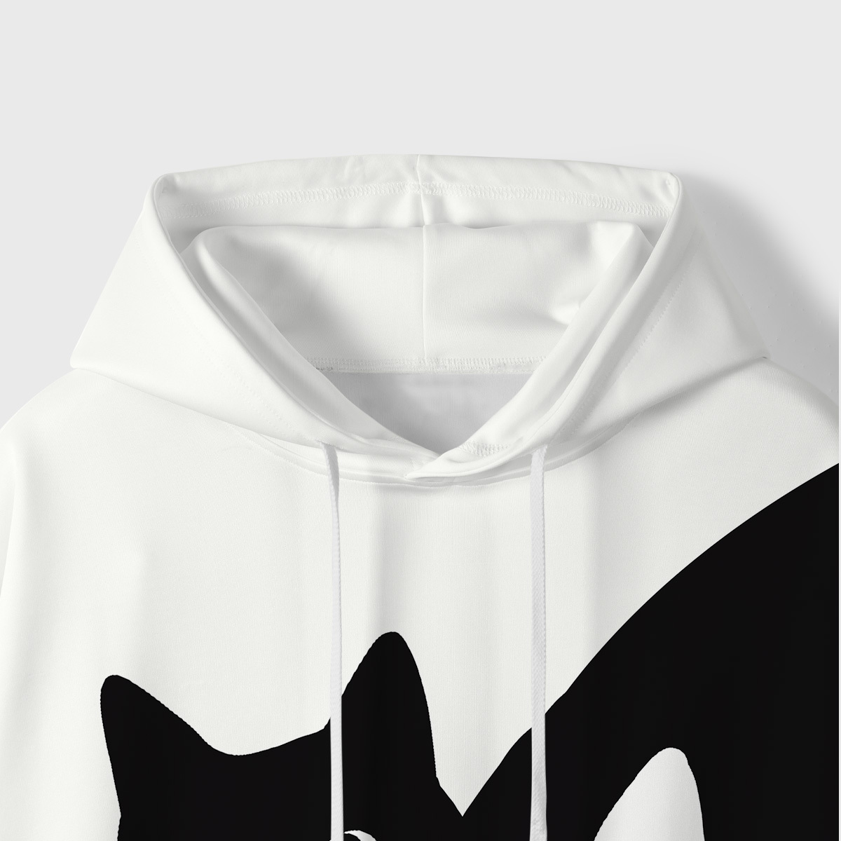 Purplehecate Curious Cats All-Over Print Hoodie