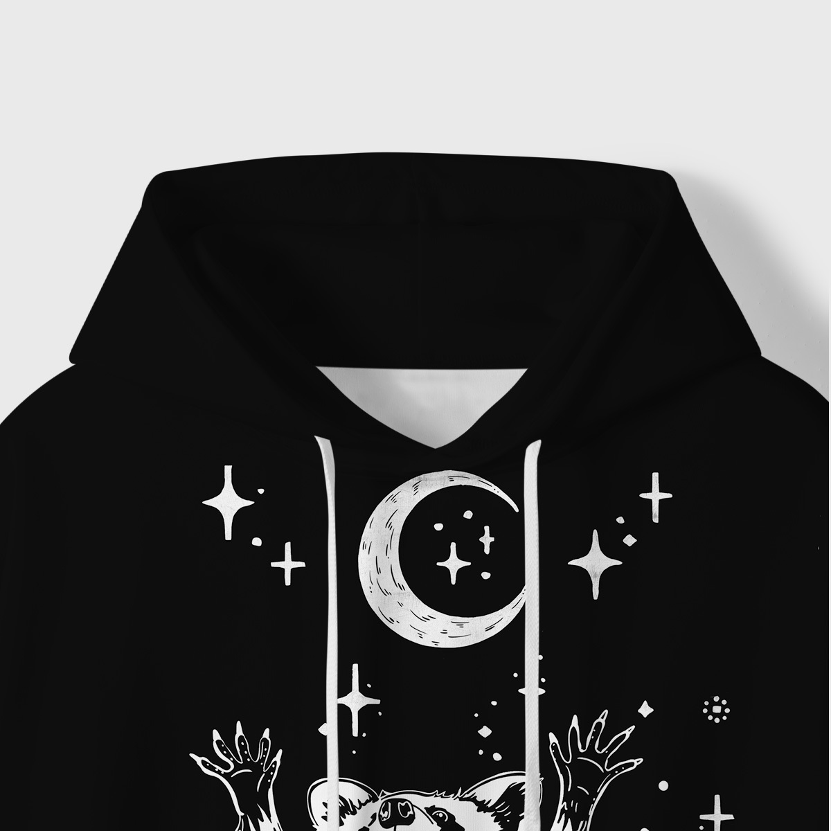 Purplehecate In My Feral Era Raccoon All-Over Print Hoodie