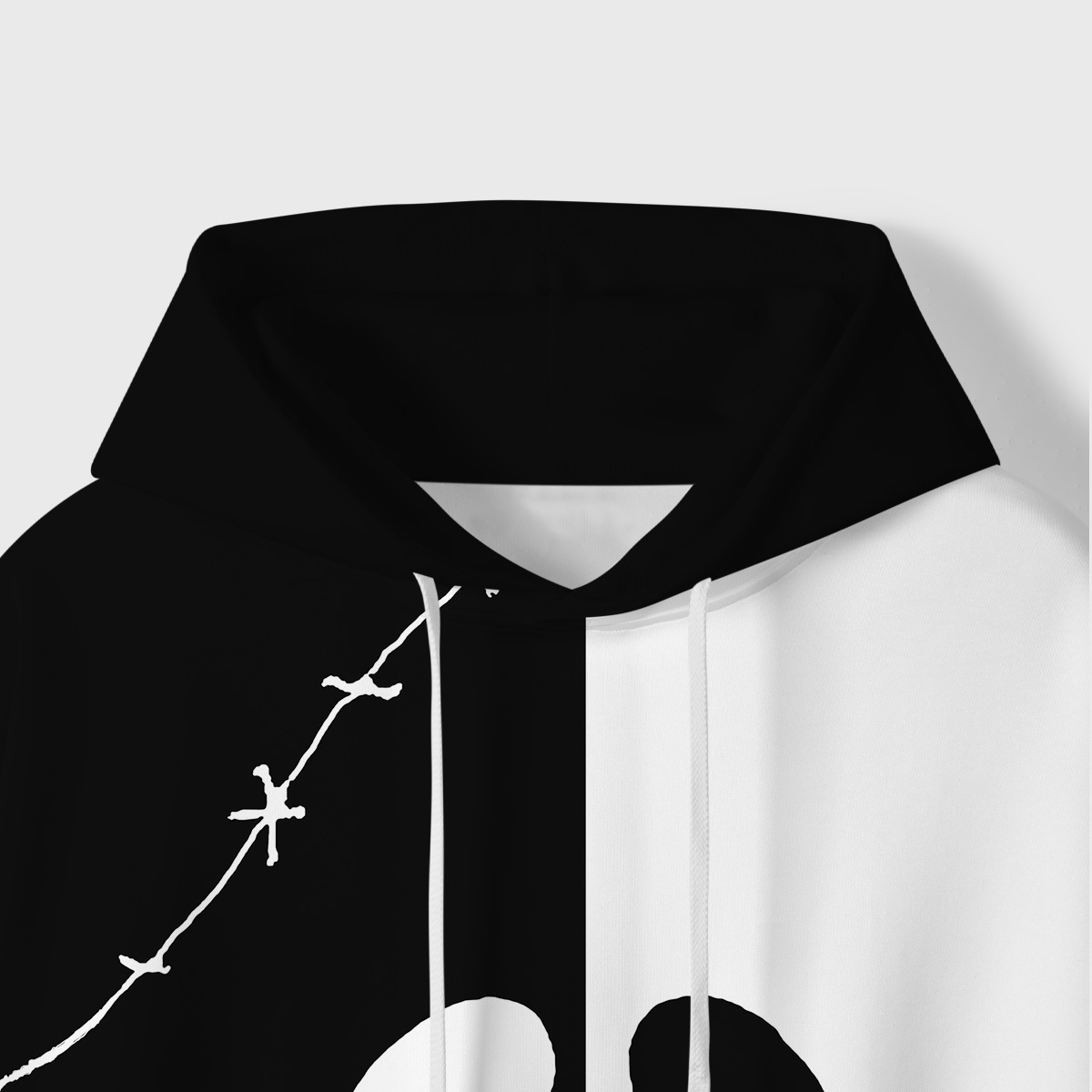 Purplehecate Grim Skeleton King All-Over Print Hoodie