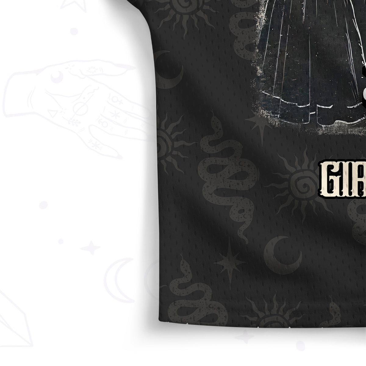 Purplehecate Girls Will Be Girls Crop Sports Jersey