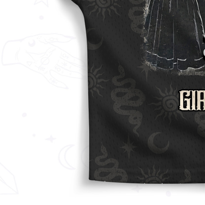 Purplehecate Girls Will Be Girls Crop Sports Jersey