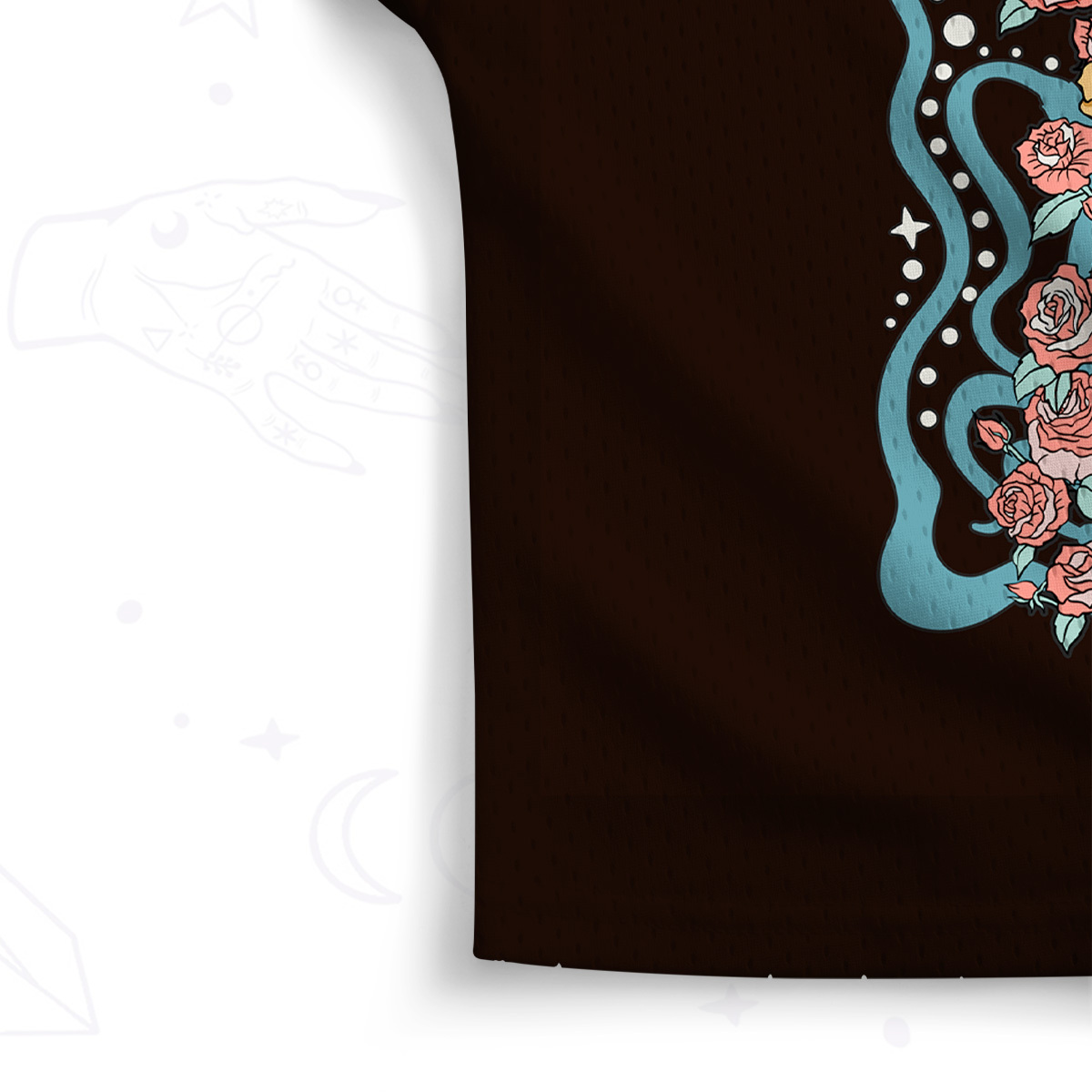 Purplehecate Leo Spirit Zodiac Crop Sports Jersey