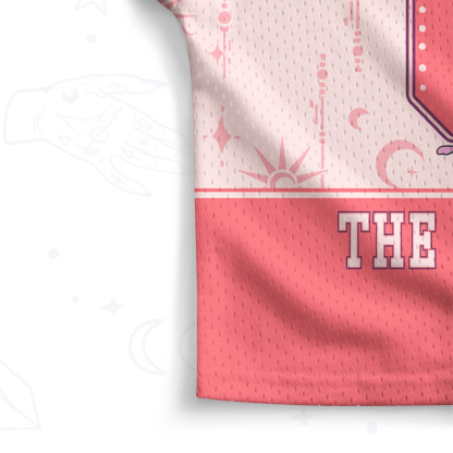 Purplehecate Arcana 02 The High Priestess Crop Sports Jersey