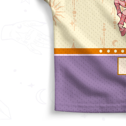 Purplehecate Arcana 11 The Audacity Crop Sports Jersey