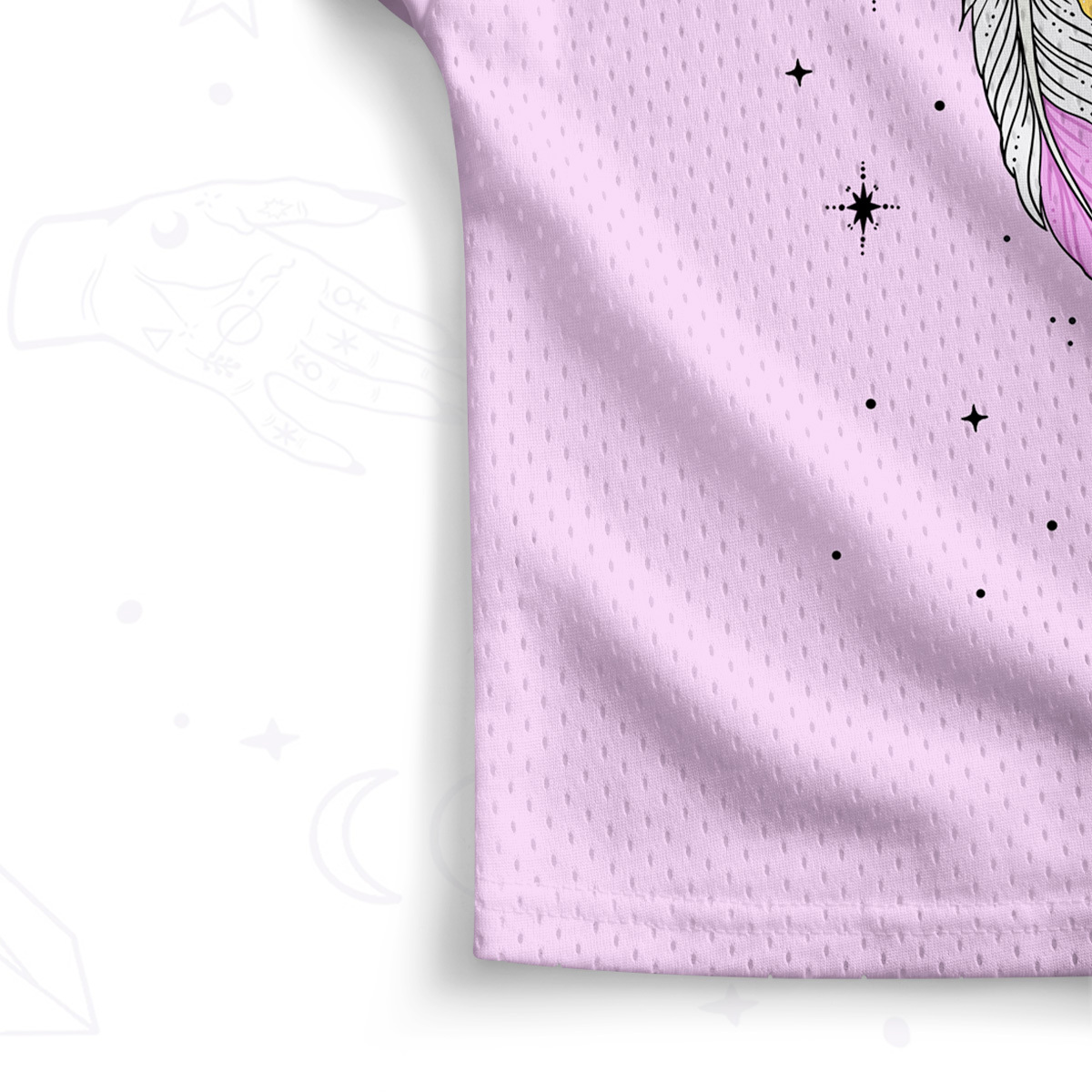 Purplehecate Embrace Your Magic Crop Sports Jersey