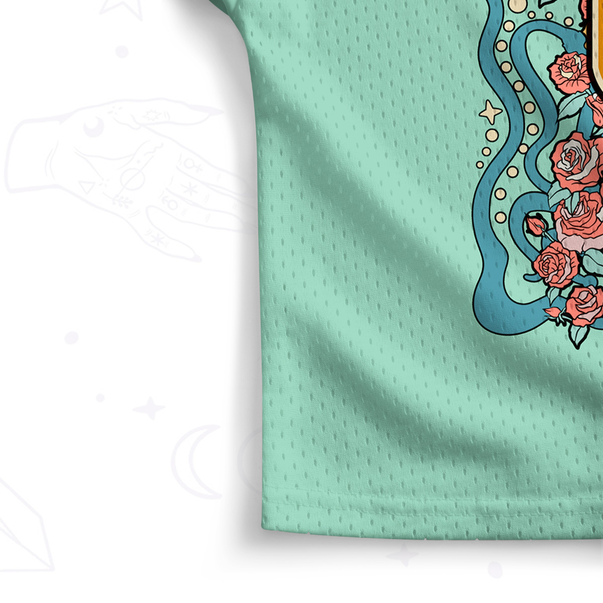 Purplehecate Taurus Spirit Zodiac Crop Sports Jersey