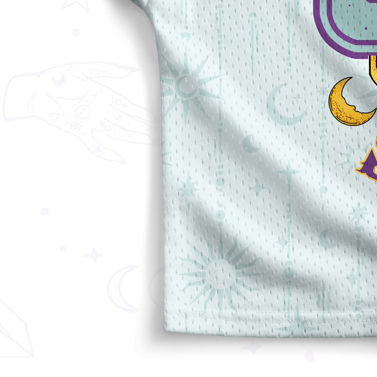 Purplehecate Scorpio Zodiac Crop Sports Jersey