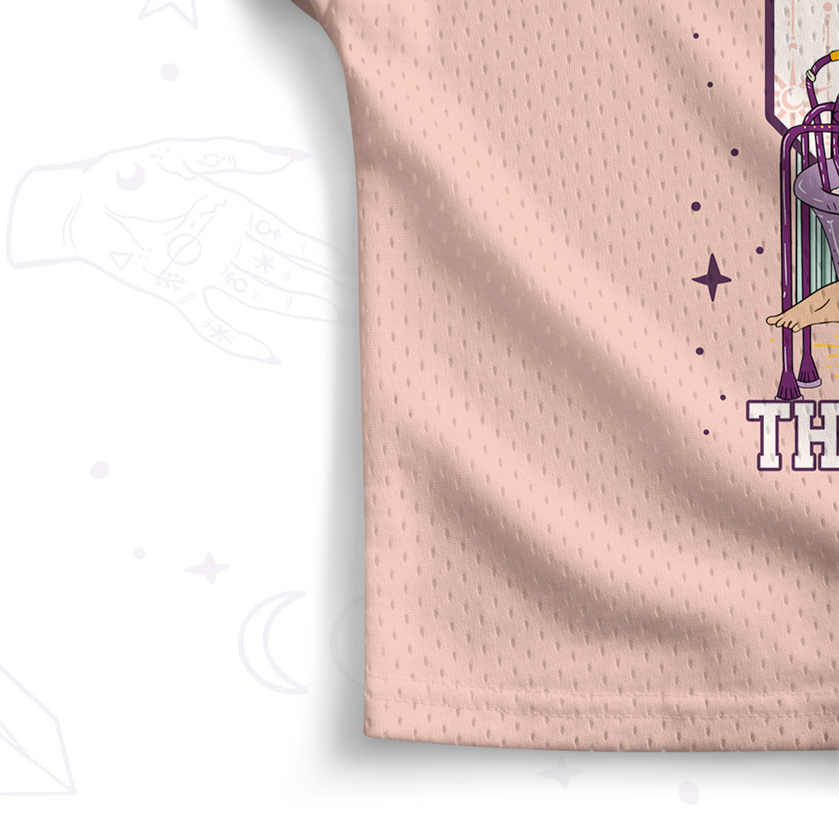 Purplehecate The High Priestess Crop Sports Jersey