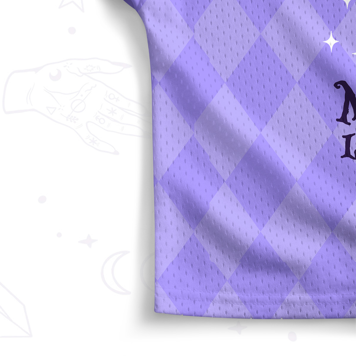 Purplehecate I'm Not Crazy My Reality Is Just Different From Yours Crop Sports Jersey