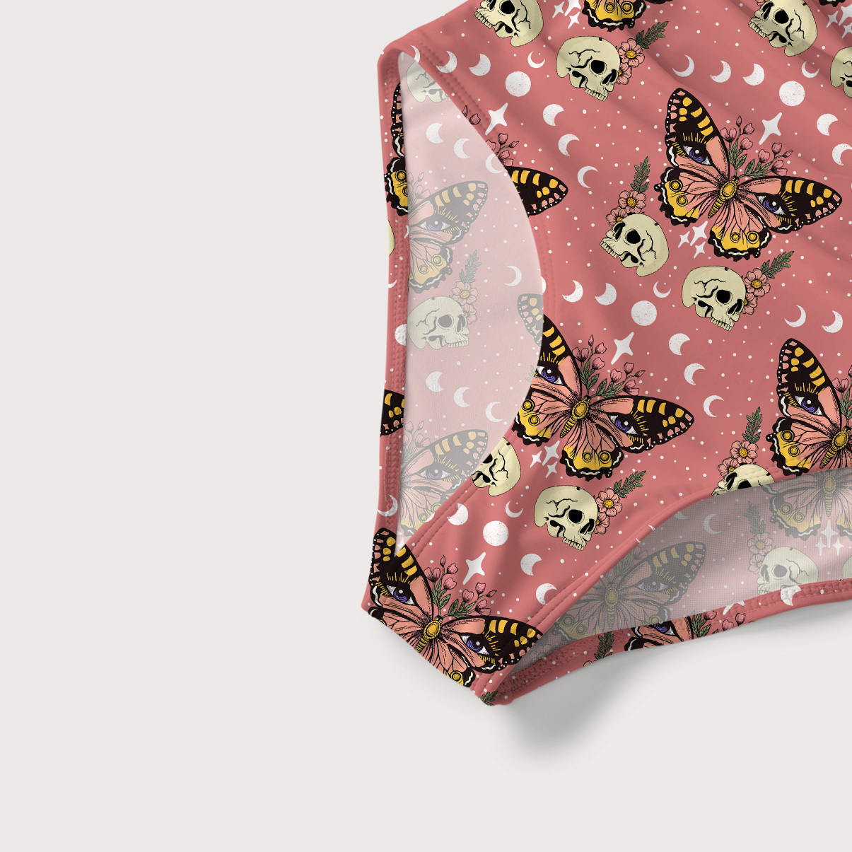 Purplehecate The Endings Won't End You Slim-Strap Swimsuit