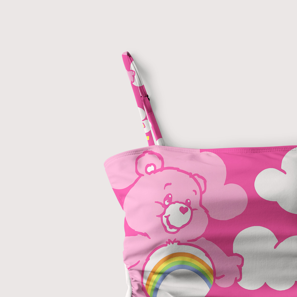 Purplehecate Sweet Dream Bear Slim-Strap Swimsuit