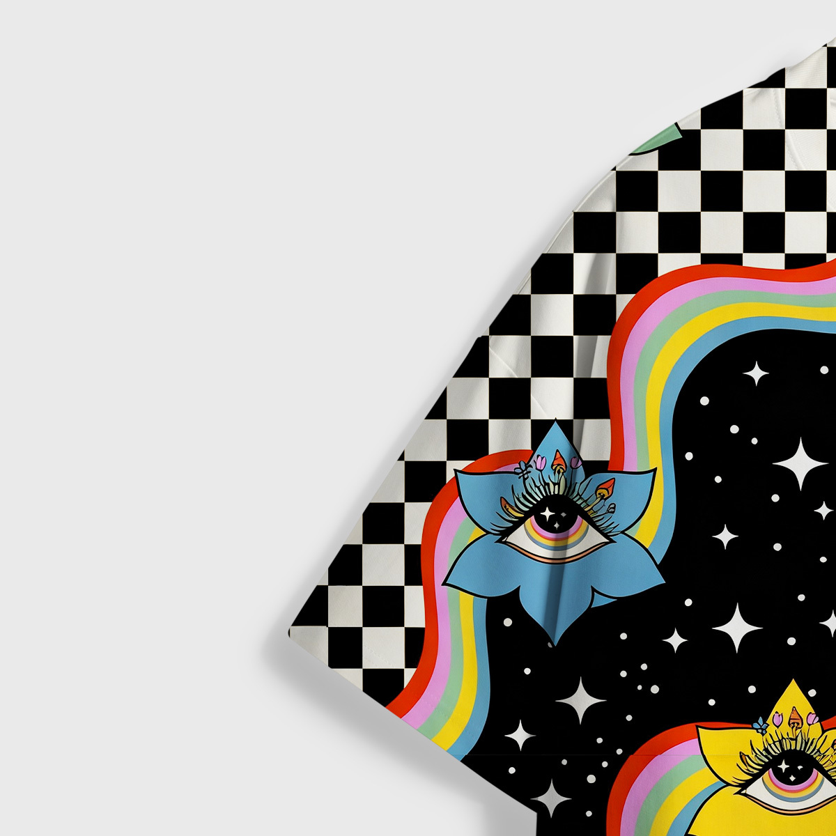 Purplehecate Enchanted Eye Blossom All Over Print T-Shirt