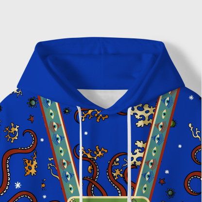 Purplehecate Deep Sea Dreamer All-Over Print Hoodie