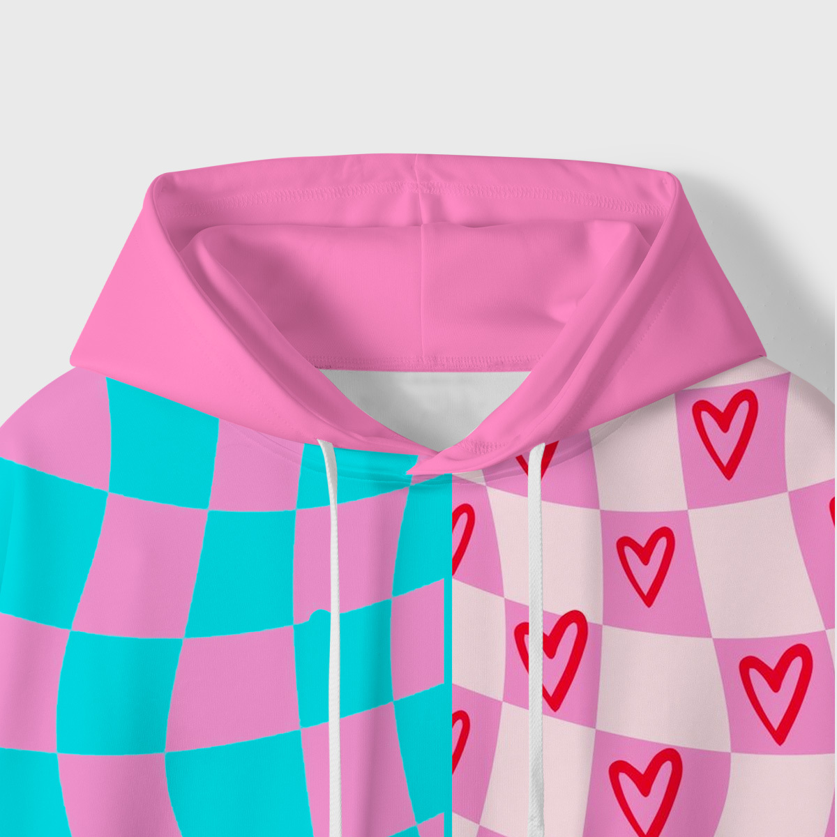 Purplehecate Savage Leopard Evil Eye All-Over Print Hoodie