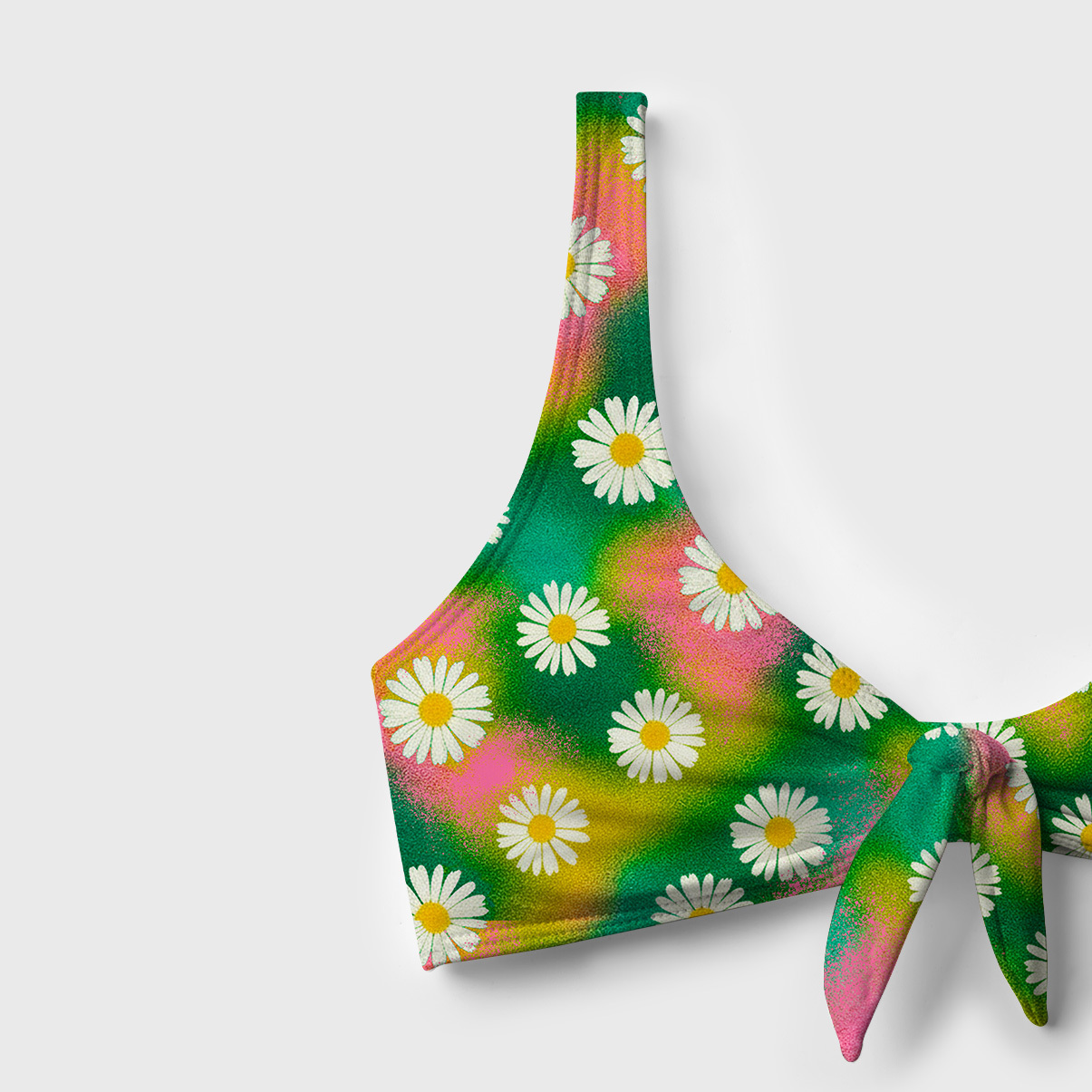 Purplehecate Enchanted Daisy Spring Romance Versa-Tie Two-Piece Swimsuit