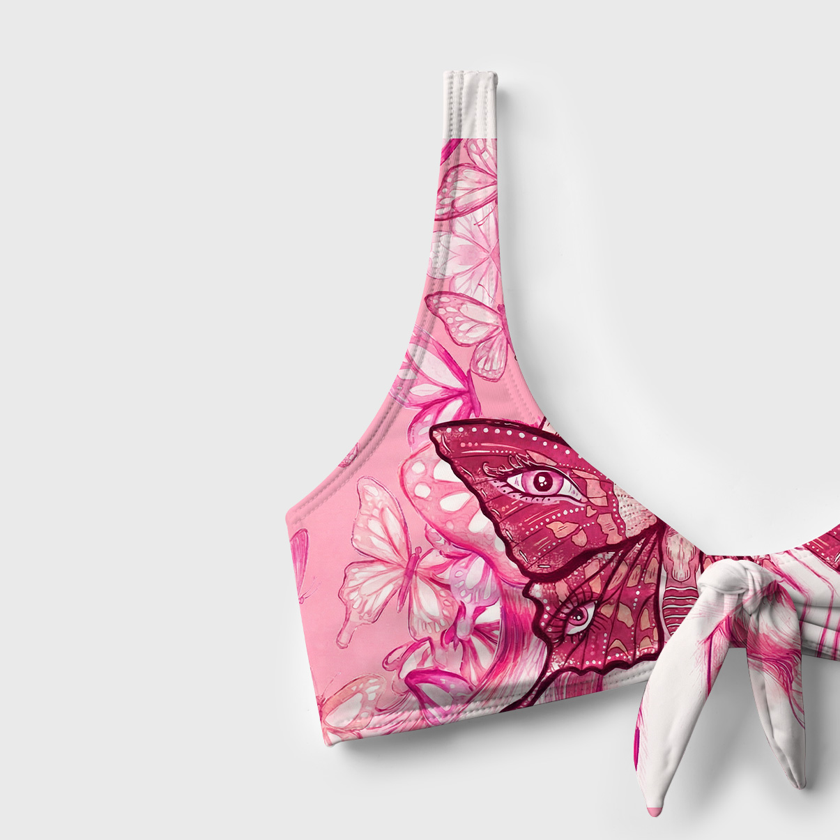 Purplehecate Butterfly Witchy Versa-Tie Two-Piece Swimsuit