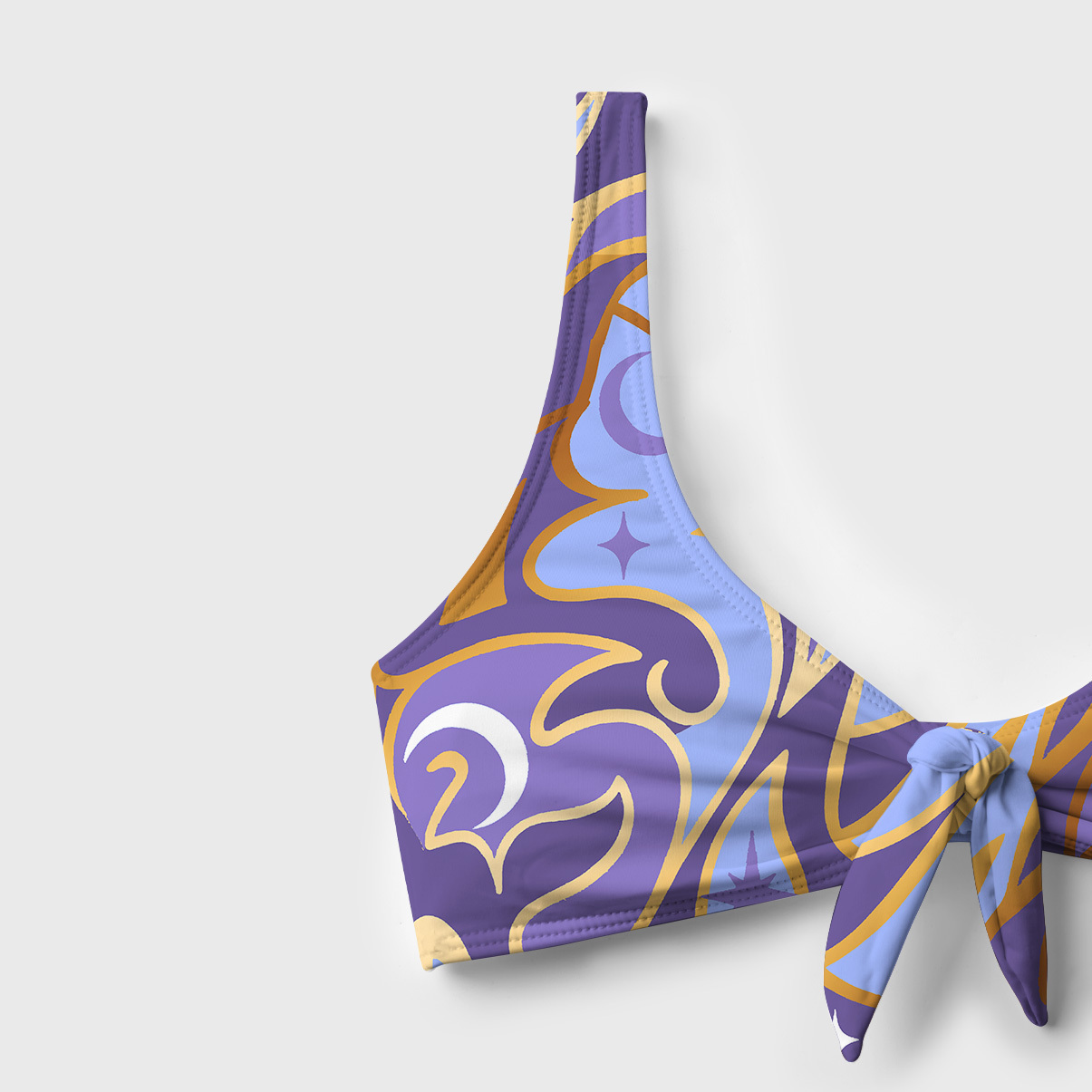 Purplehecate Astrological Secrets Versa-Tie Two-Piece Swimsuit