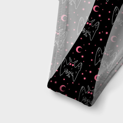 Purplehecate Witchy Mothman Night Versa-Tie Two-Piece Swimsuit