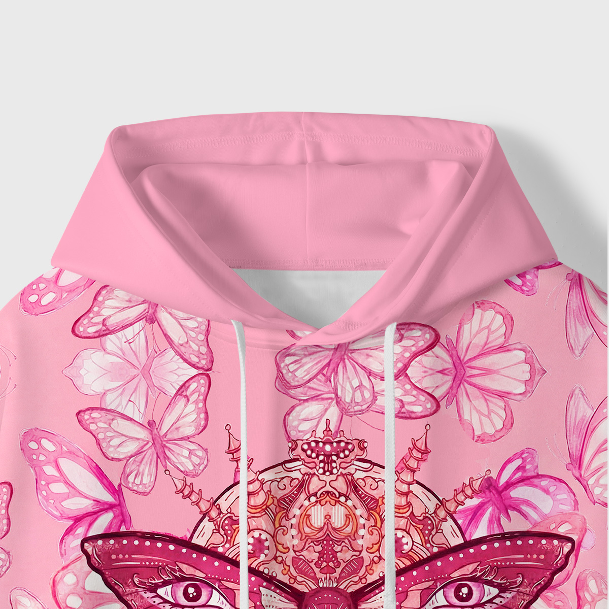 Purplehecate Butterfly Witchy All-Over Print Hoodie