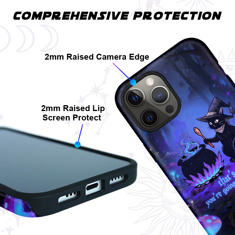 Purplehecate That's It You're Going In The Soup Phone Case