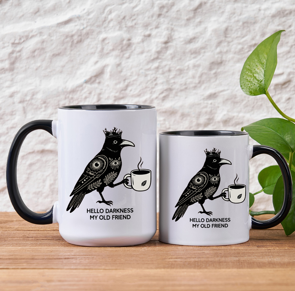 Purplehecate Hello Darkness My Old Friend Mug