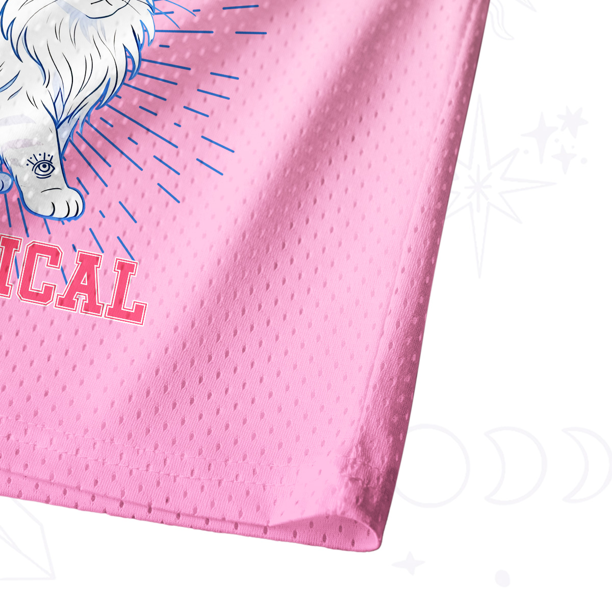 Purplehecate Fluffin Meowgical Mesh Jersey Tank Top