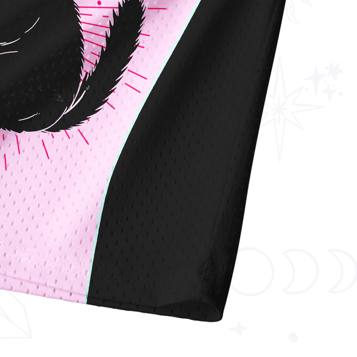 Purplehecate First Of All I'm A Delight Cat Mesh Jersey Tank Top