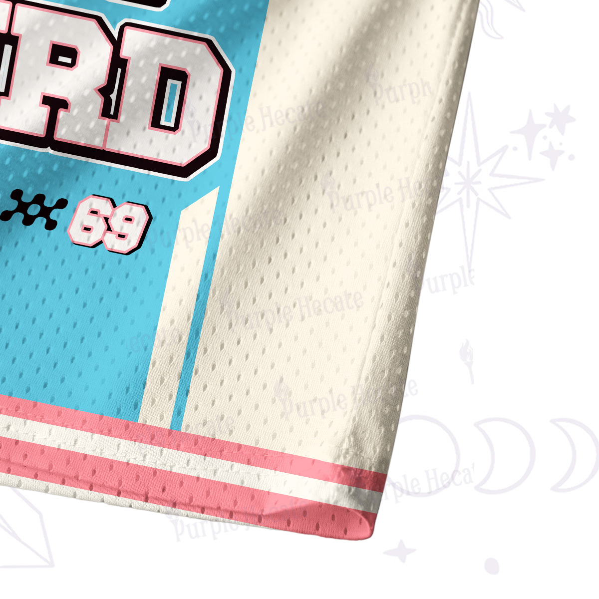 Purplehecate Stay Weird Mesh Jersey Tank Top