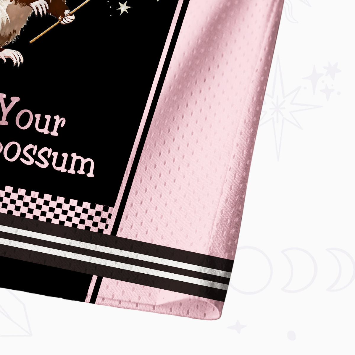 Purplehecate It Is I Your Fairy Godpossum Mesh Jersey Tank Top