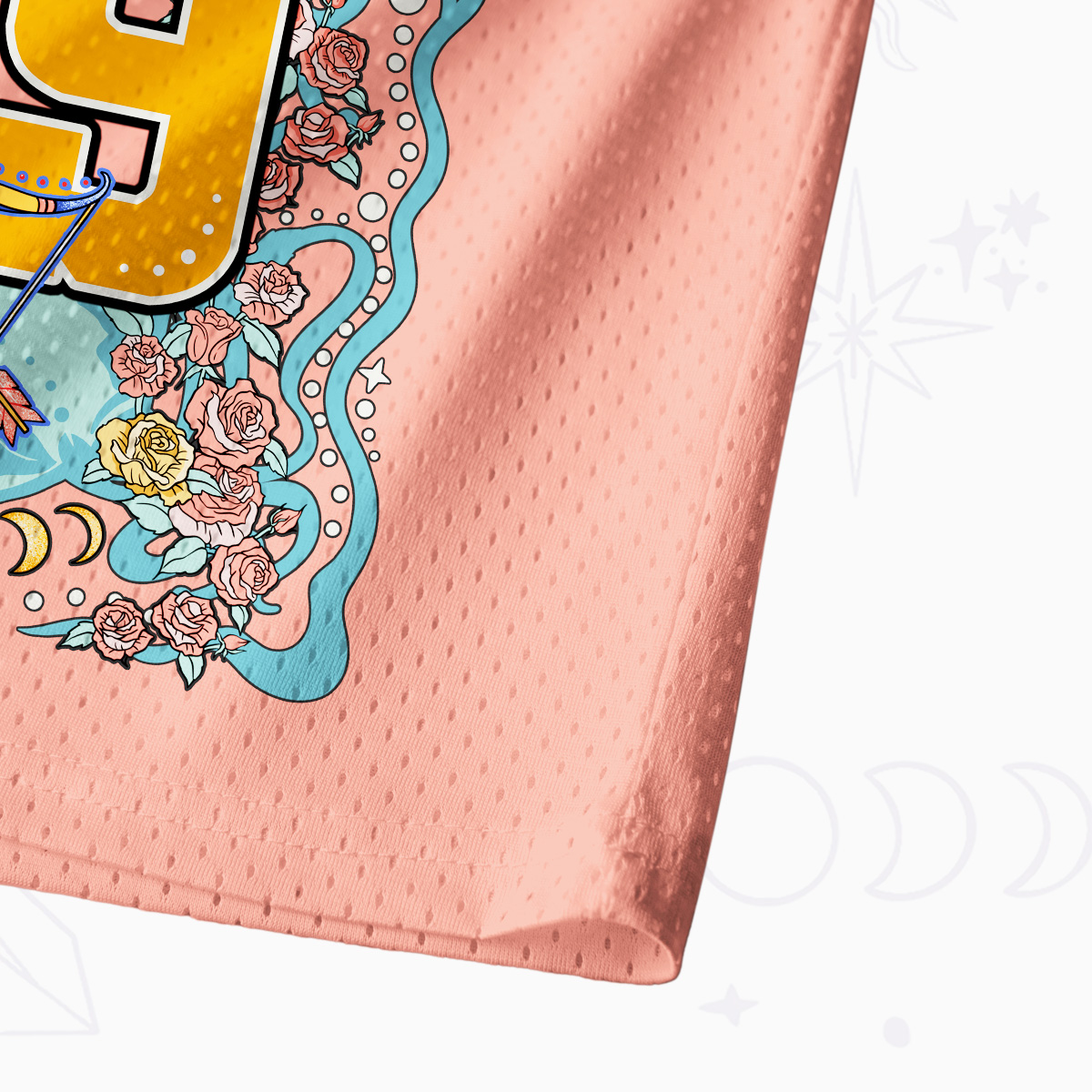 Purplehecate Aries Spirit Zodiac Mesh Jersey Tank Top