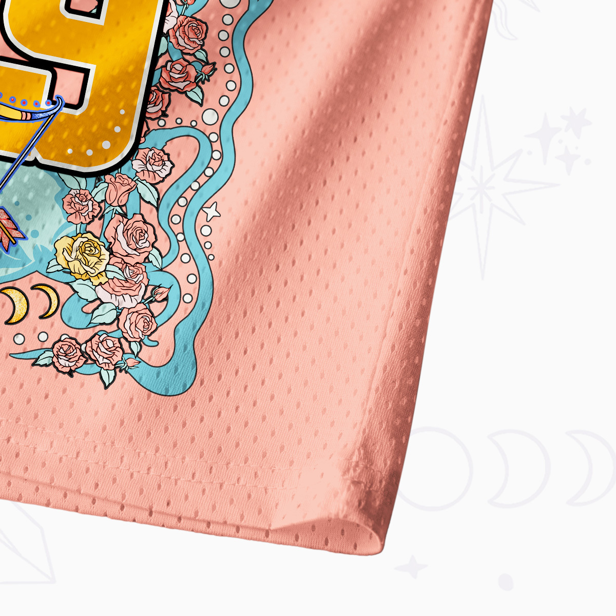 Purplehecate Aries Spirit Zodiac Mesh Jersey Tank Top