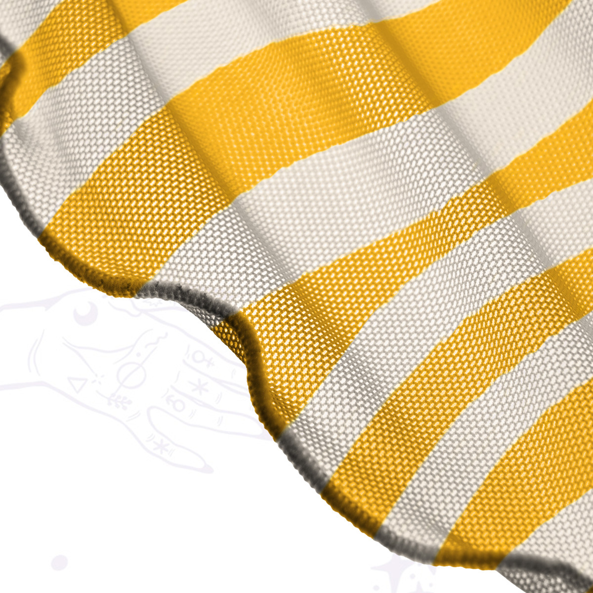 Purplehecate Radiance of the Sun Mesh Cover Up Dress