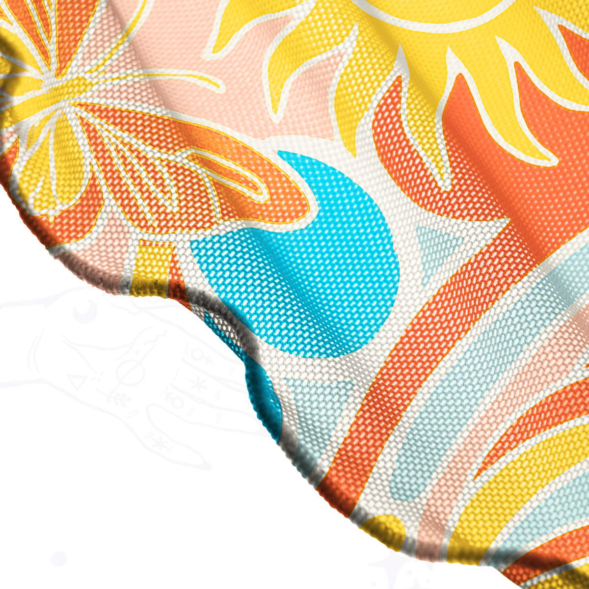 Purplehecate Summer Sanctuary Mesh Cover Up Dress