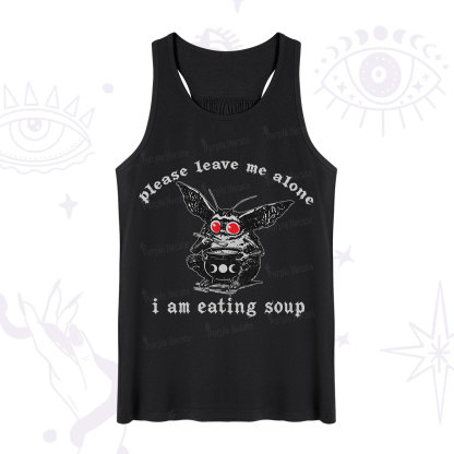 Purplehecate Mothman Eating Soup Tank