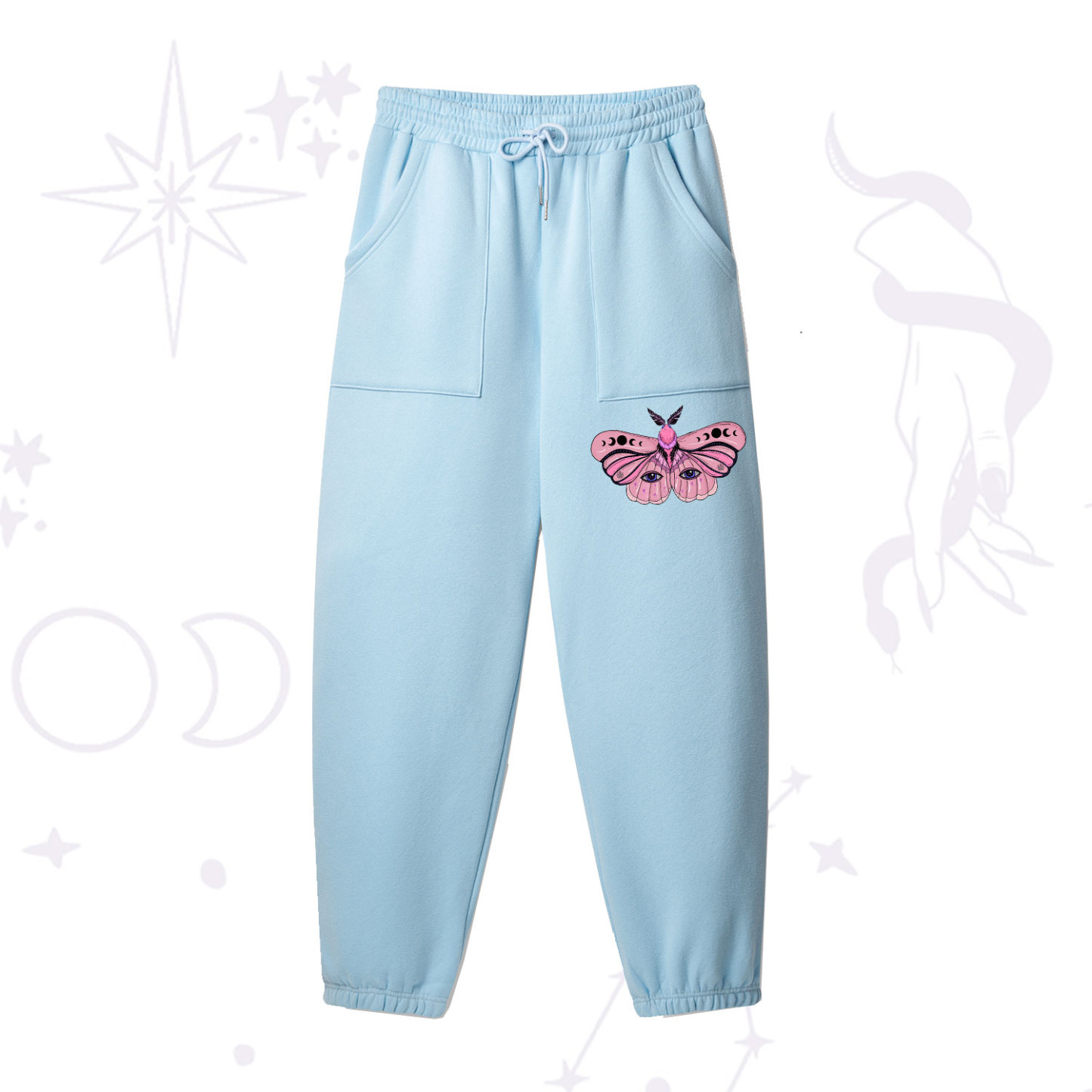 Purplehecate What's Coming Is Better Than What's Gone Fleece Sweatpants