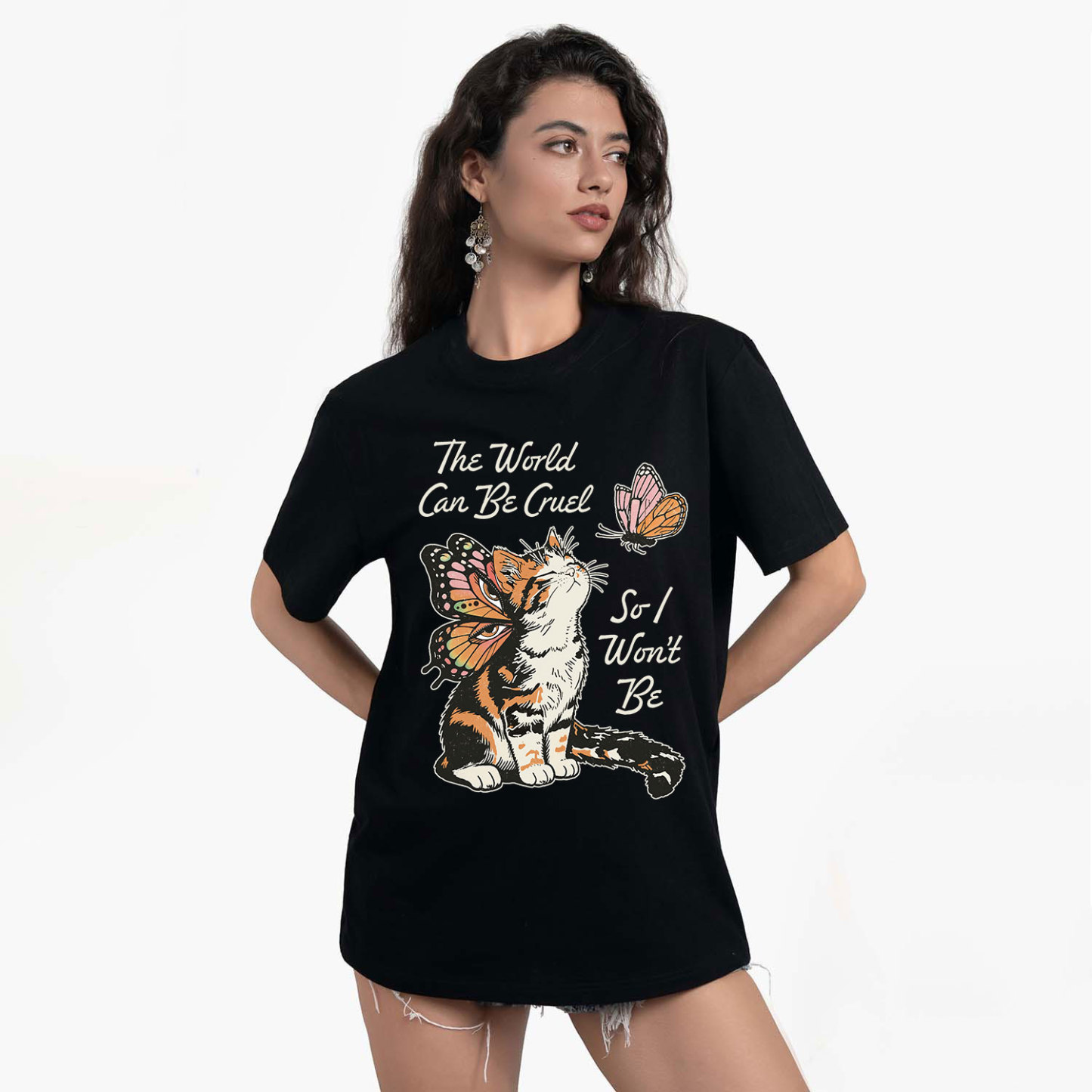 Purplehecate The World Can Be Cruel So I Won't Be T-Shirt