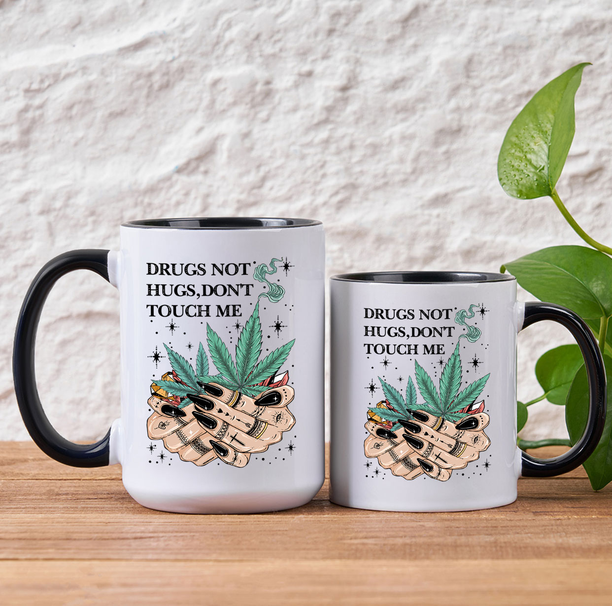 Purplehecate Drugs Not Hugs Mug