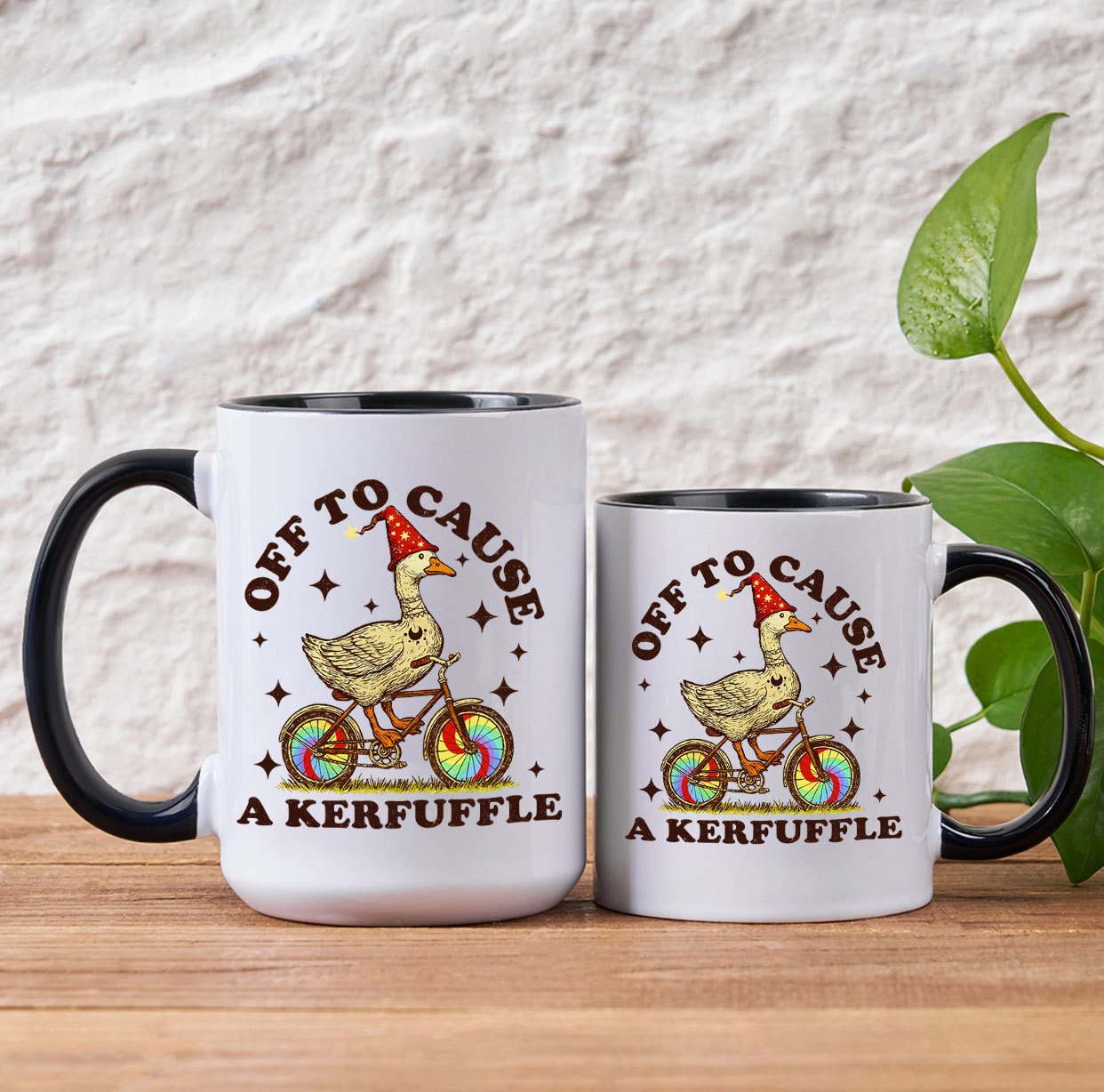 Purplehecate Off to Cause a Kerfuffle Goose Mug