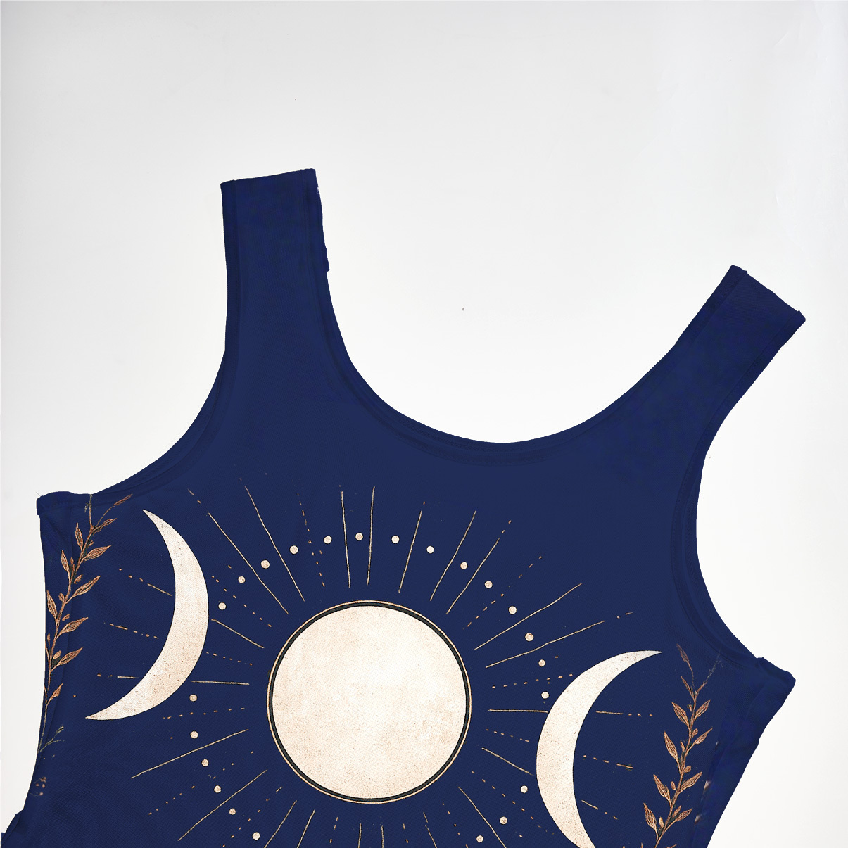 Purplehecate Crystal Moon Alignment Mesh Maxi Tank Beach Dress