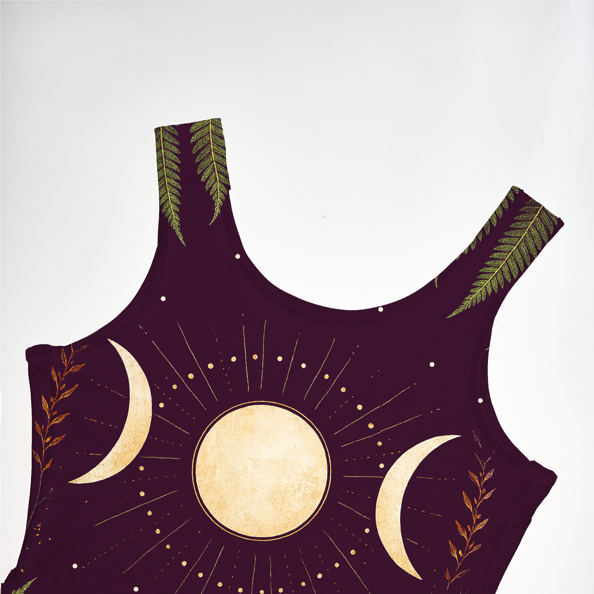 PurplehecateLunar Raven Ritual Mesh Maxi Tank Beach Dress