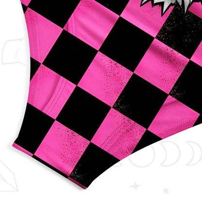 Purplehecate Heart of a Demon One-Piece Swimsuit