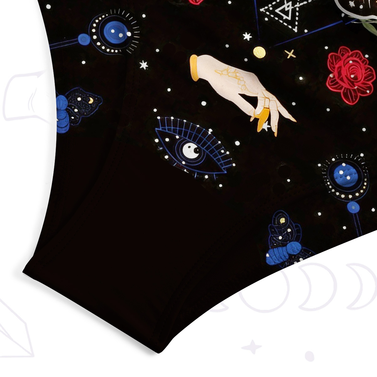 Purplehecate Moonlight Metamorphosis One-Piece Swimsuit