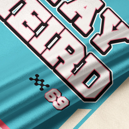 Purplehecate Stay Weird Crop Jersey Top