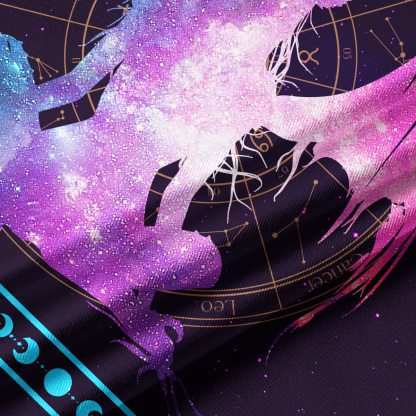 [Copy]Purplehecate Alien Lake Monster Encounter Crop Jersey Top