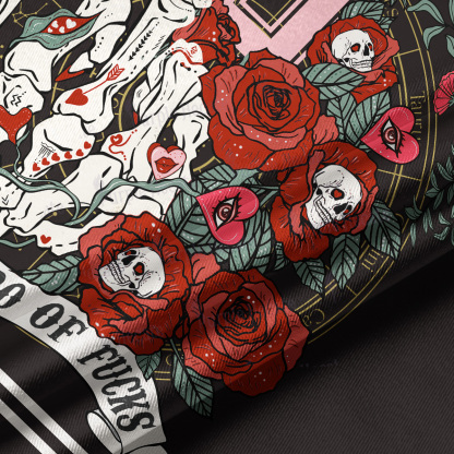 Purplehecate The Zero Of Fucks Crop Jersey Top