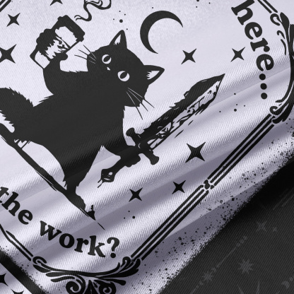 Purplehecate Okay I'm Here Where's The Work Crop Jersey Top