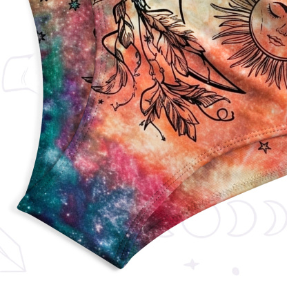 Purplehecate Sun Moon Dreams One-Piece Swimsuit