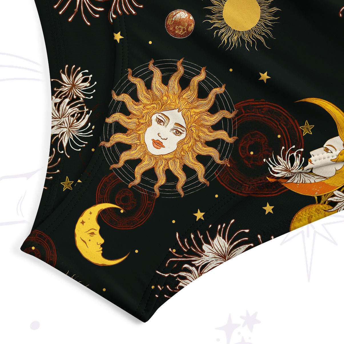 Purplehecate Stellar Symphony Tank One Piece Swimsuit