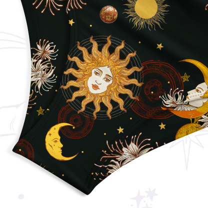 Purplehecate Stellar Symphony Tank One Piece Swimsuit